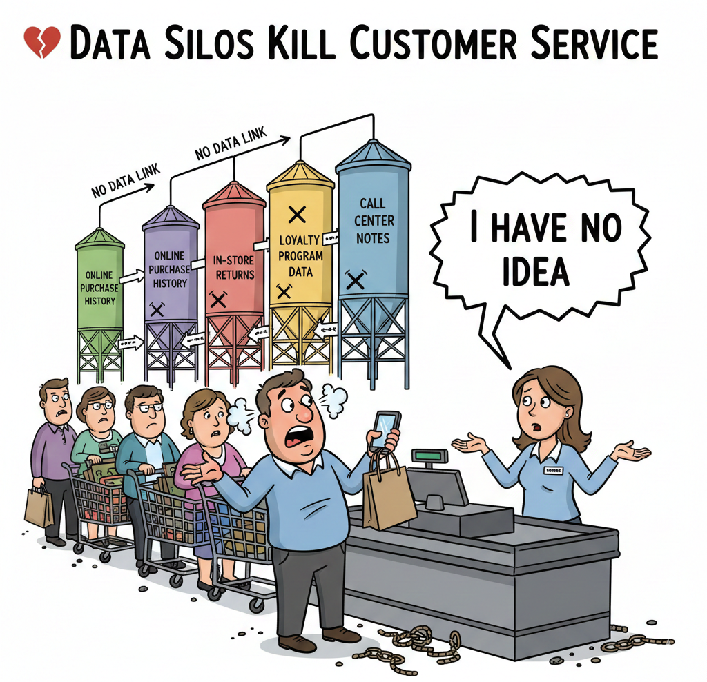 The High Cost of “I Don’t Know”: Why Data Silos Kill Customer Service
