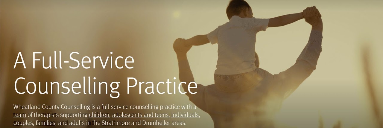 The Wheatland County Counselling website redesign reflects a genuine approach to healing.