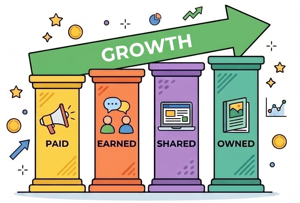 Maximize Your Marketing Impact: A Practical Guide to Building Growth with the PESO Framework