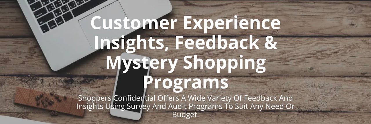 Shoppers Confidential believes customers want more than satisfaction; they want an experience.